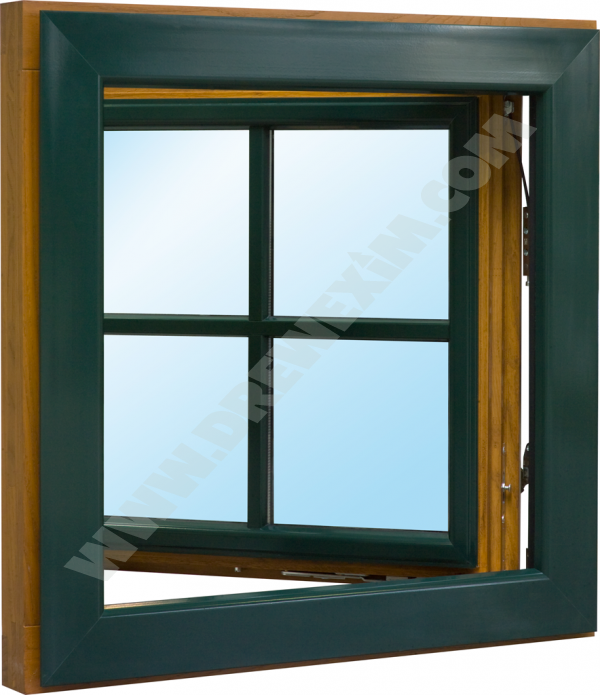 okno drewniano aluminiowe